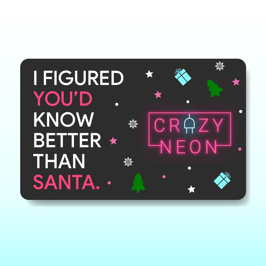 CRAZY NEON® Gift Cards