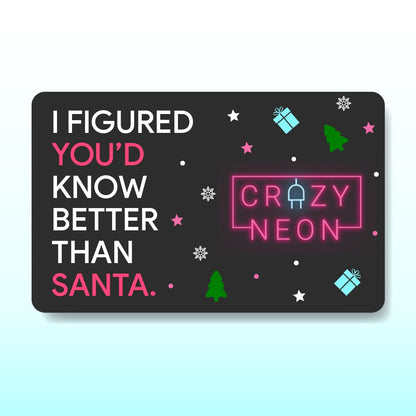 CRAZY NEON® Gift Cards