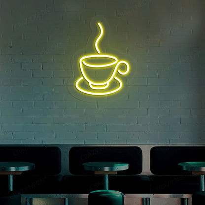 Cloud Neon Sign | Yellow