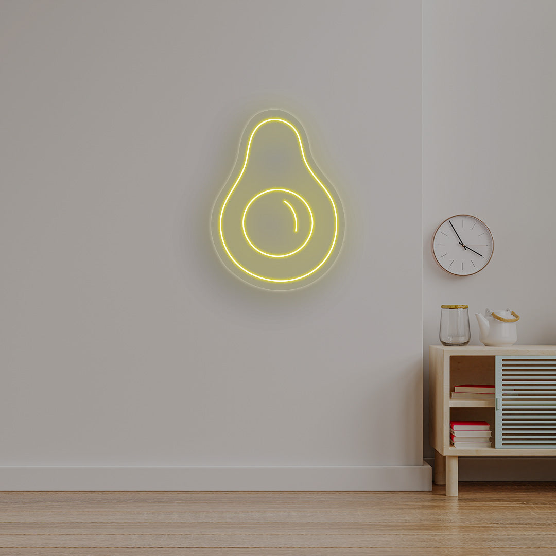 Avocado Neon Sign | CNUS016800 | Yellow
