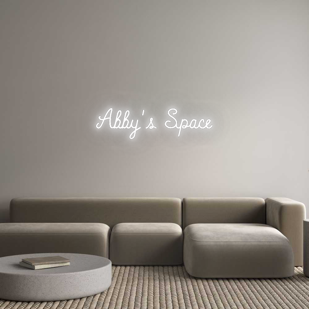 CN LED NEON: Abby's Space