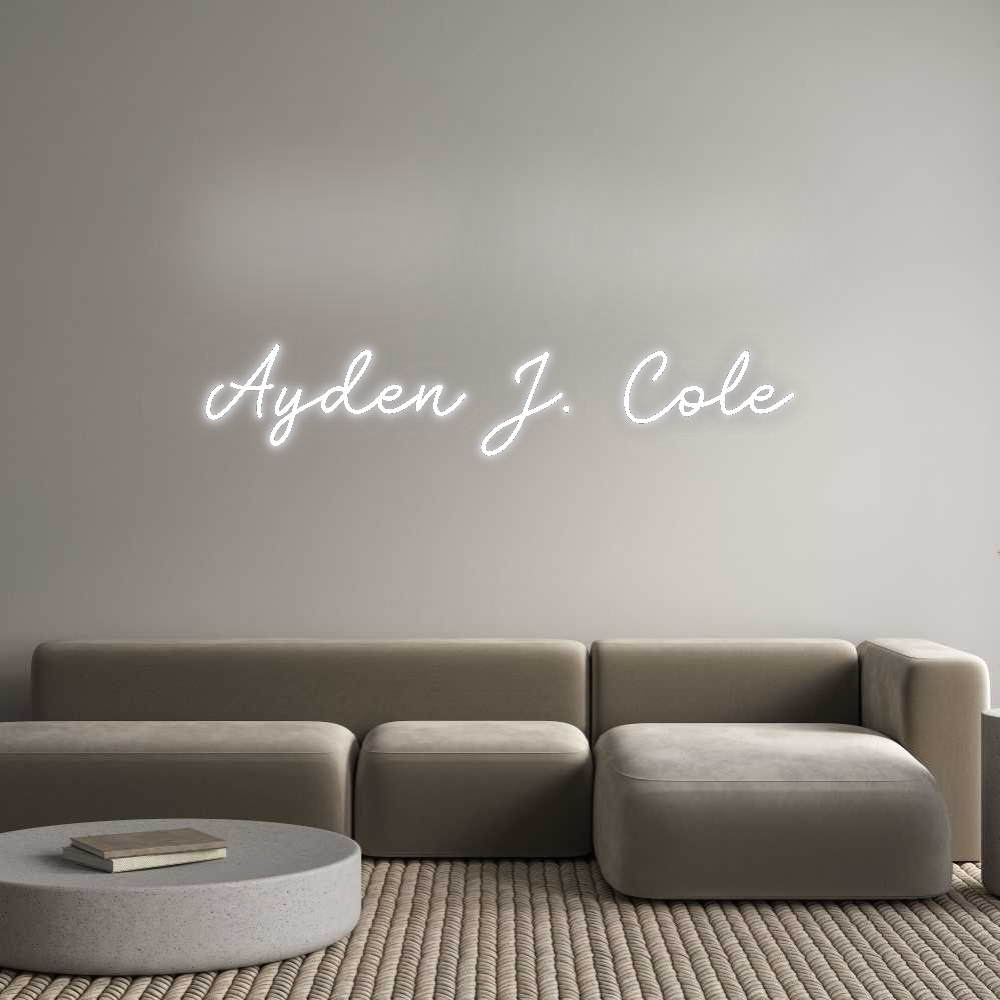 CN LED NEON: Ayden J. Cole