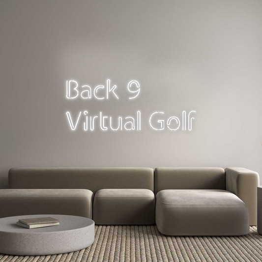 CN LED NEON: Back 9
Virtu...