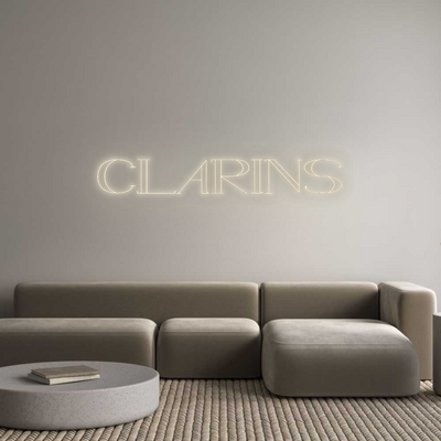 CN LED NEON: CLARINS