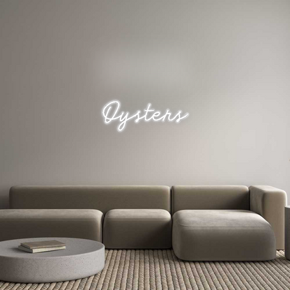 CN LED NEON: Oysters