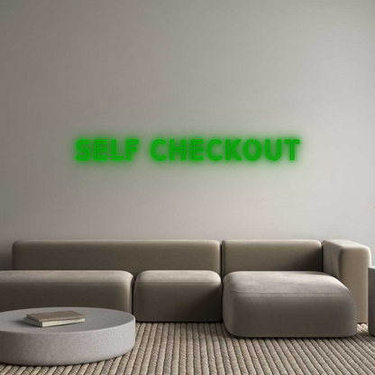 CN LED NEON: Self Checkout