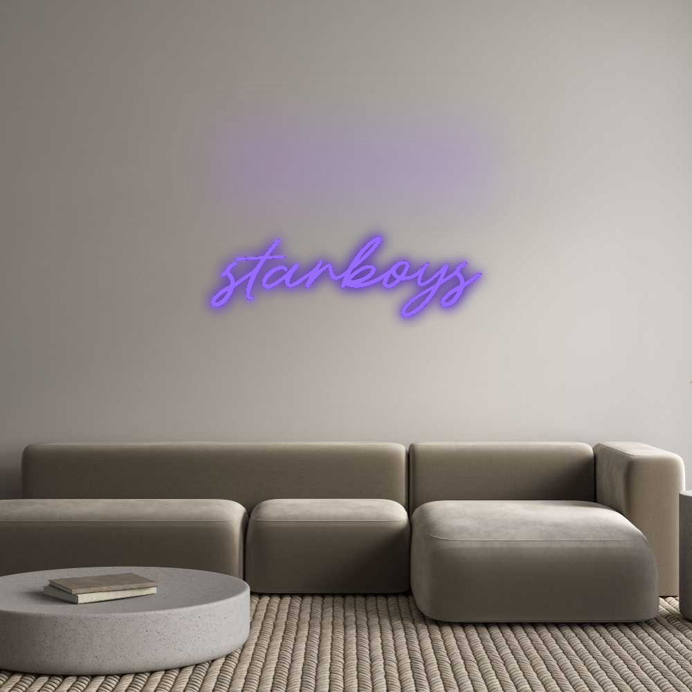 CN LED NEON: starboys