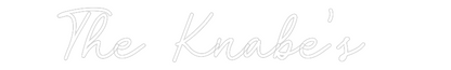 CN Name Neon: The Knabe’s