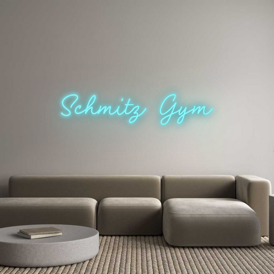 CN LED NEON: Schmitz Gym