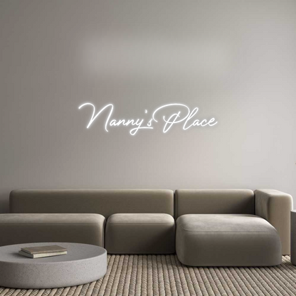 CN LED NEON: Nanny's Place