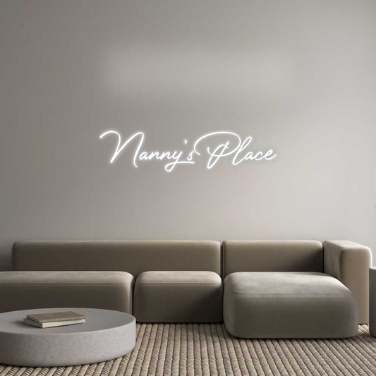 CN LED NEON: Nanny's Place