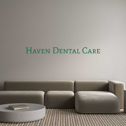 CN Acrylic Letter: Haven Dental ...