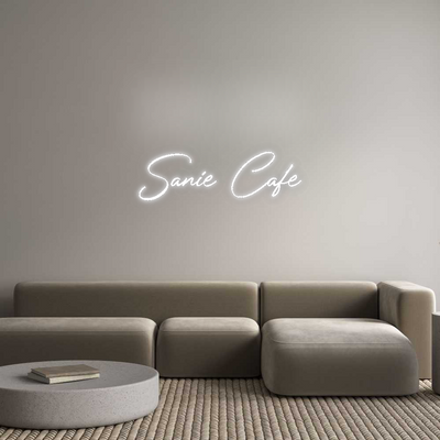 CN LED NEON: Sanie Cafe