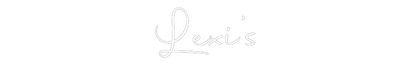 CN LED NEON: Lexi’s