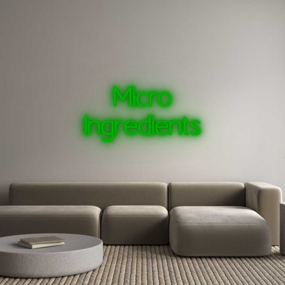 CN LED NEON: Micro
Ingred...