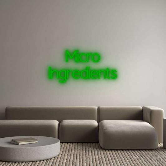 CN LED NEON: Micro
Ingred...