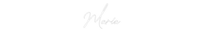 CN LED NEON: Maria