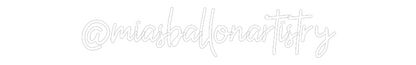 CN LED NEON: @miasballonar...