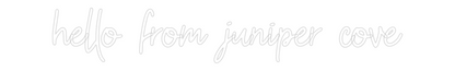 CN LED NEON: hello from ju...