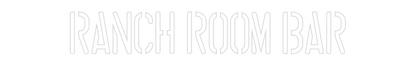 CN LED NEON: ranch room bar
