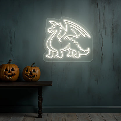 Dragon Neon Sign | Warmwhite