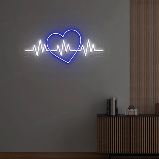 Heartbeat Neon sign