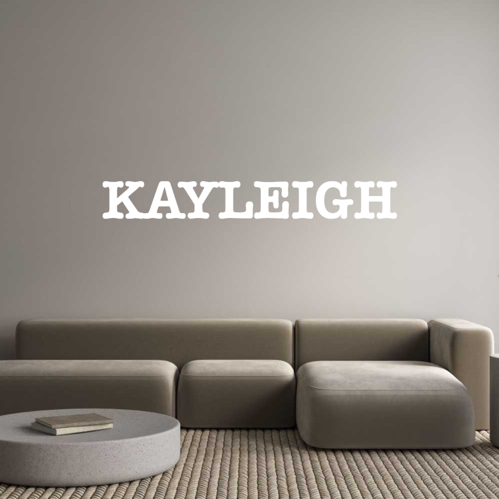 CN Acrylic Letter: KAYLEIGH