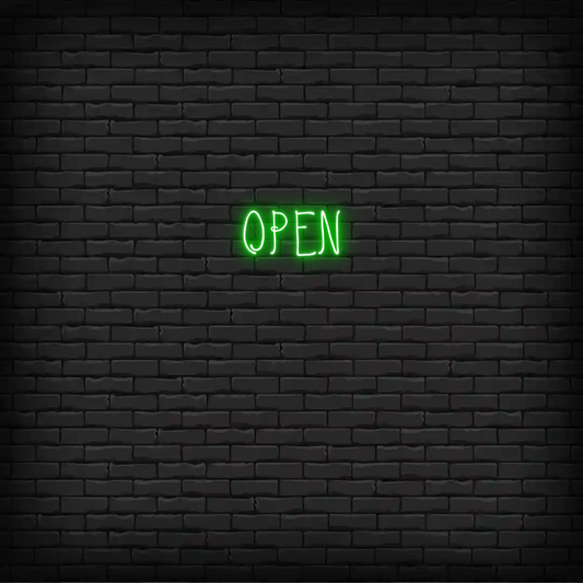 CN Outdoor Neon: OPEN