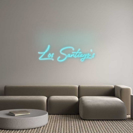 CN LED NEON: Los Santiago's
