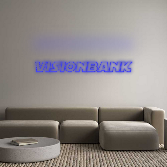 CN LED NEON: VISIONBANK