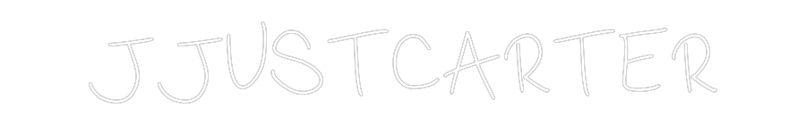CN LED NEON: JJUSTCARTER