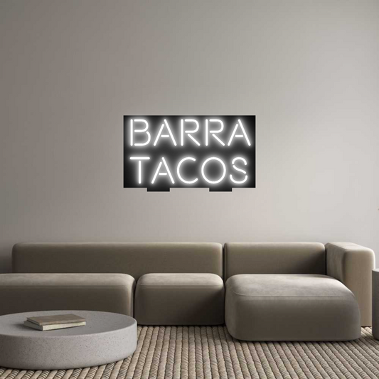 CN LED NEON: Barra
Tacos