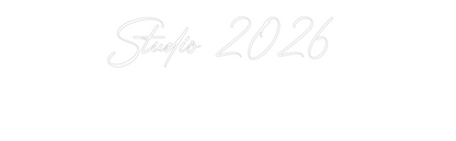 CN LED NEON: Studio 2026