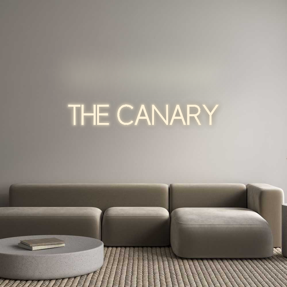 CN LED NEON: THE CANARY
