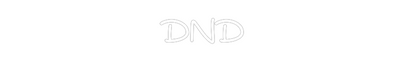 CN LED NEON: DND