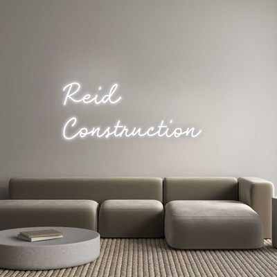 CN LED NEON: Reid 
Constr...