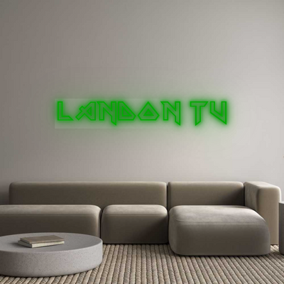 CN LED NEON: Landon TV