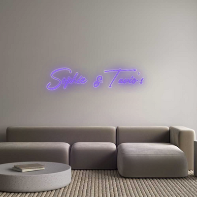 CN LED NEON: Sophie & Tavi...