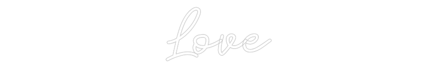 CN LED NEON: Love
