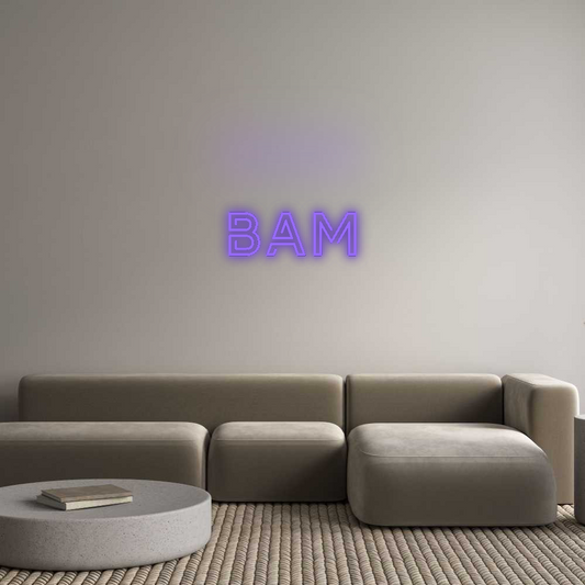 CN LED NEON: BAM