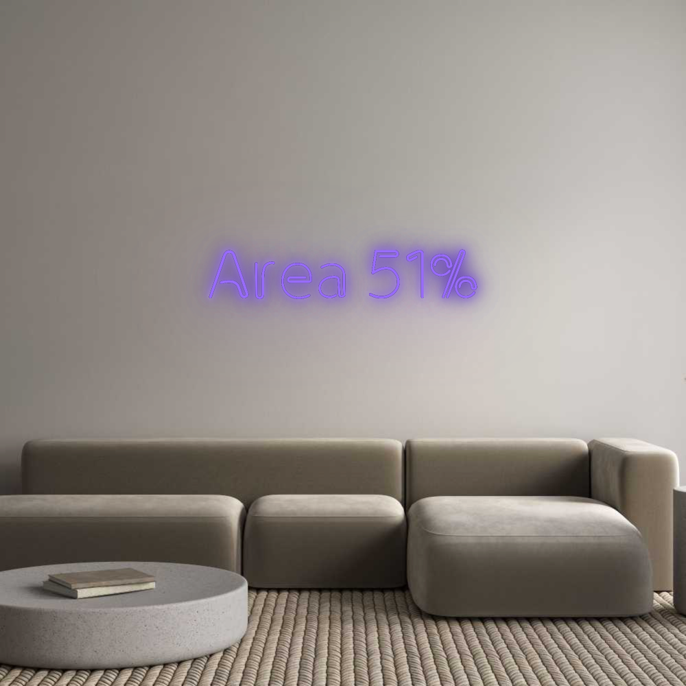 CN LED NEON: Area 51%