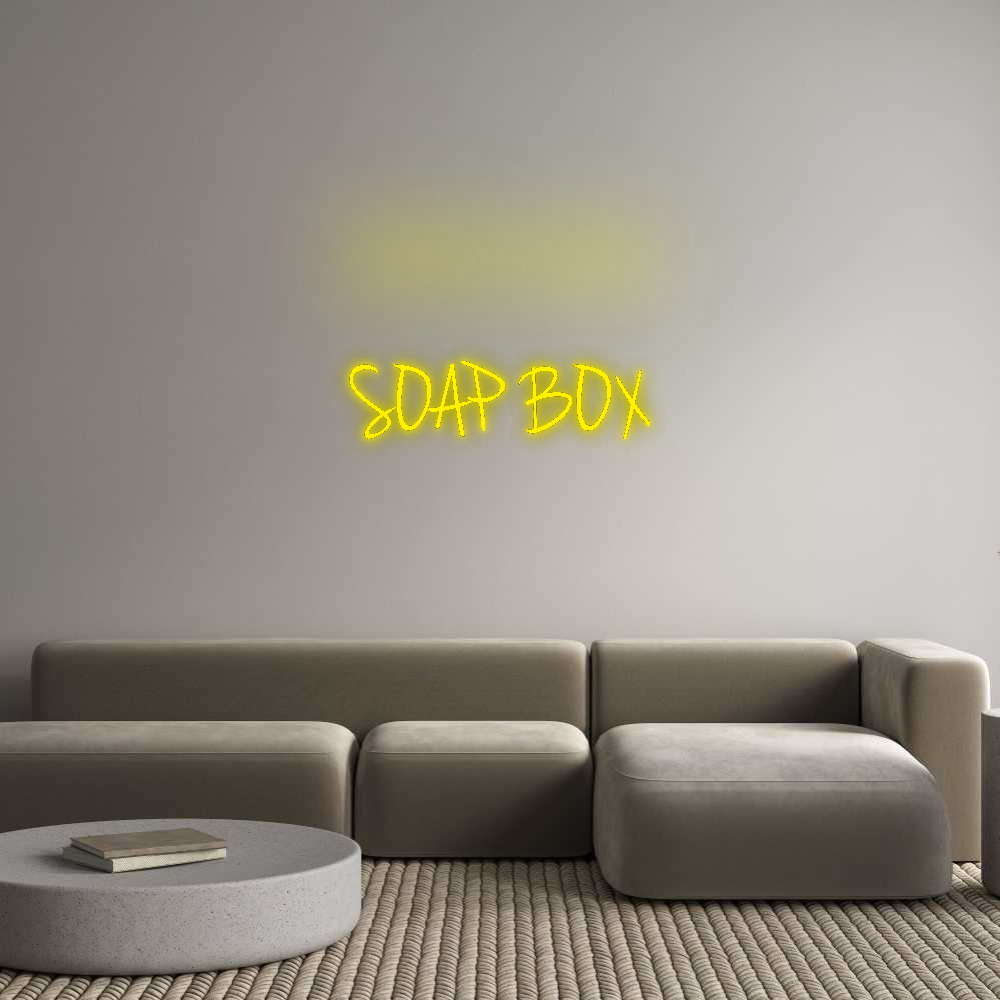 CN LED NEON: SOAP BOX