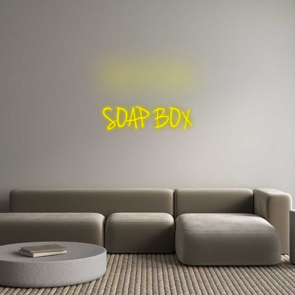 CN LED NEON: SOAP BOX