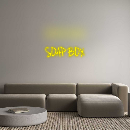 CN LED NEON: SOAP BOX