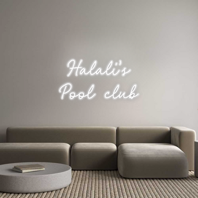 CN LED NEON: Halali's
Poo...