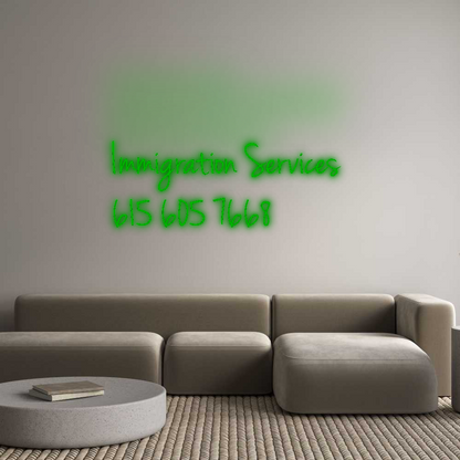 CN LED NEON: Immigration S...