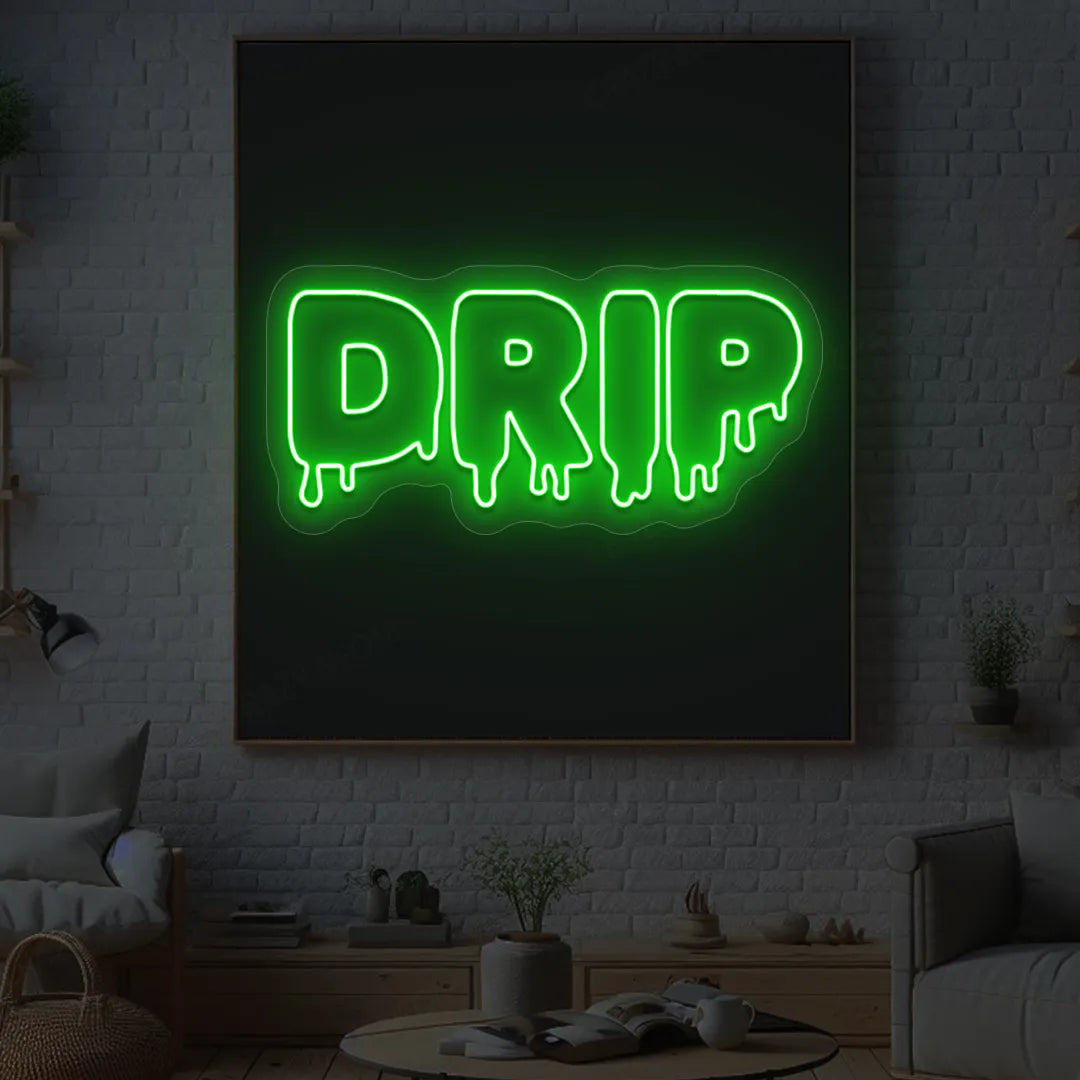 DRIP Neon Sign | Green