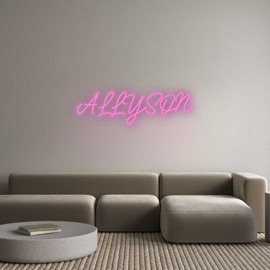 CN LED NEON: ALLYSON