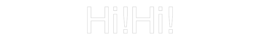 CN LED NEON: Hi!Hi!