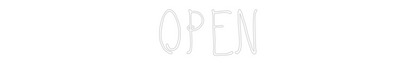 CN Outdoor Neon: OPEN
